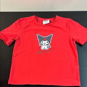 Primark Red Kids Tee with‎ Character Design